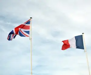 English French flag